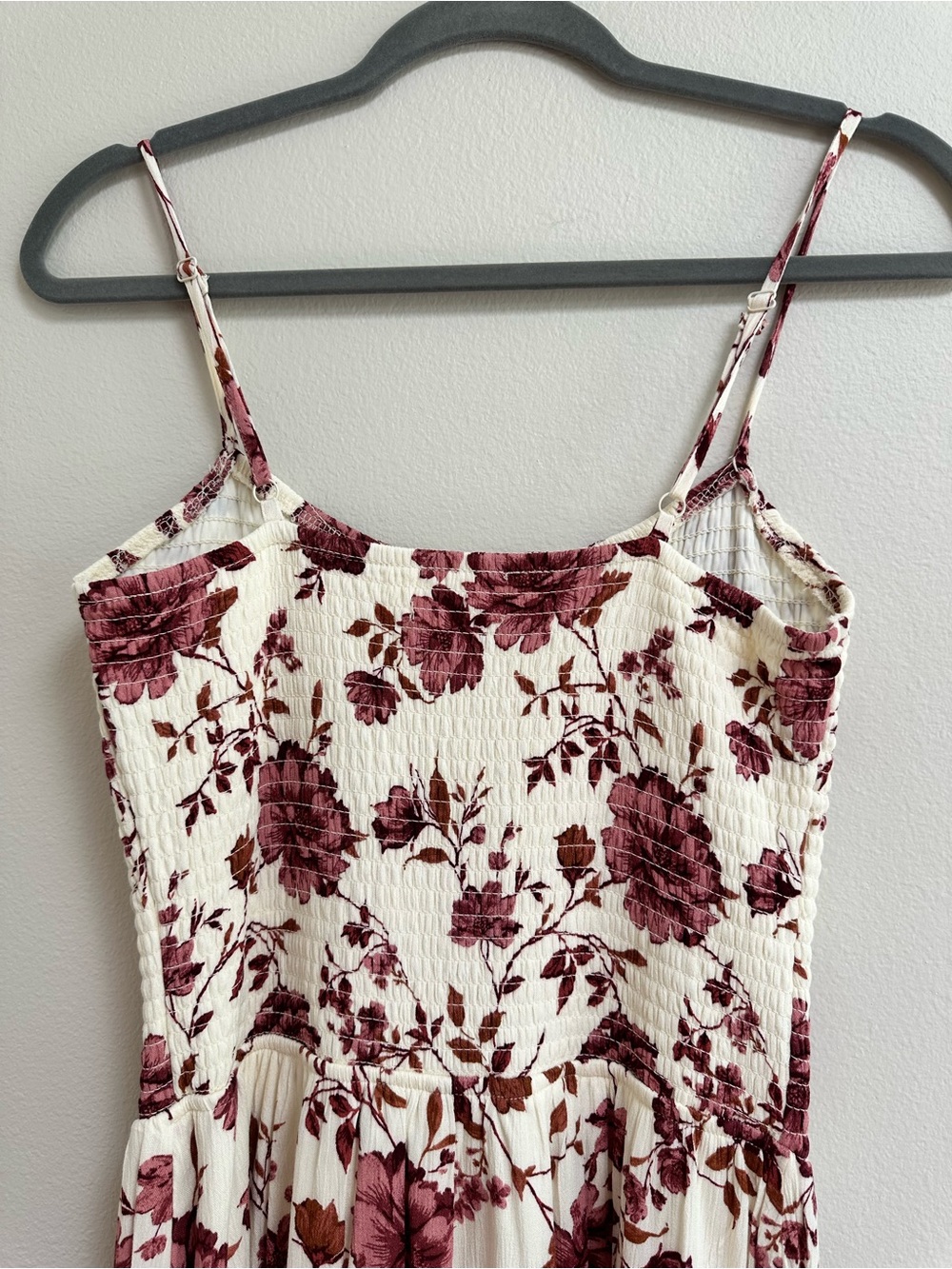 Jessica Simpson Floral Smocked Midi Dress NWT Medium Cottagecore Sundress - Picture 3 of 4